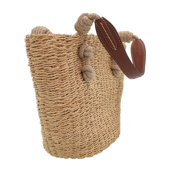 Prada Basket Bag Straw - Picture 1 of 9
